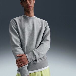 Nike Men's Classic Gray Crewneck Sweatshirt